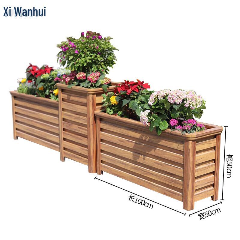 XWH Aluminum Alloy Flower Planter