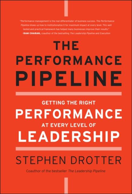 The The Performance Pipeline : Getting the Right Performance At Every Level of Leadership Book