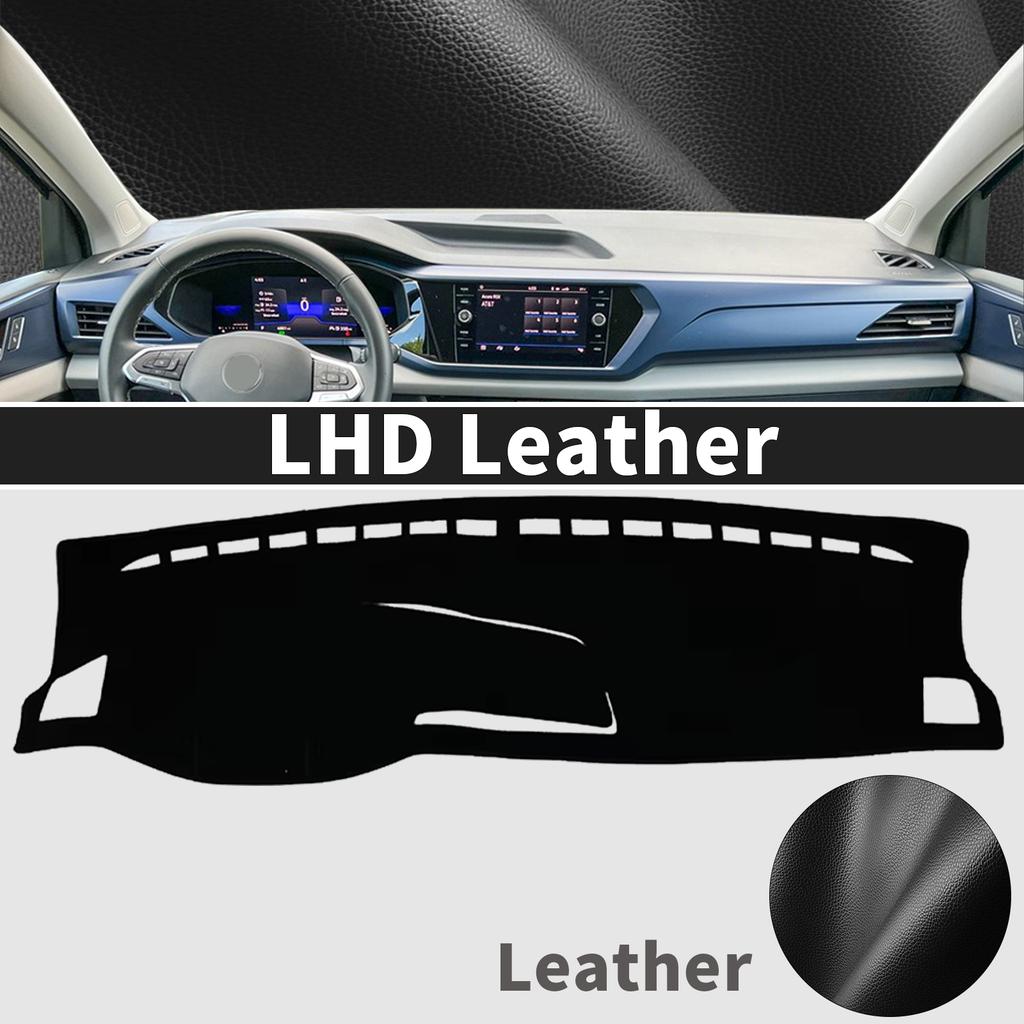 for Volkswagen VW Taos Tharu - DashMat Sunshade Dashboard Cover Pad Protective Carpet Car Accessories Leather