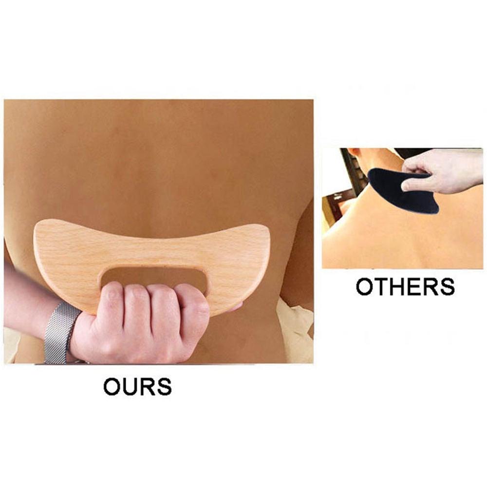 Wooden Gua Sha Tool Scraping Board Massage Tool Slimming Guasha Massage Board Gua Sha Scraper Body Massage Therapy Tool