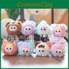Three Baby Orchard Series Plush Pendant Pp Cotton Ultra Soft Doll Keychain