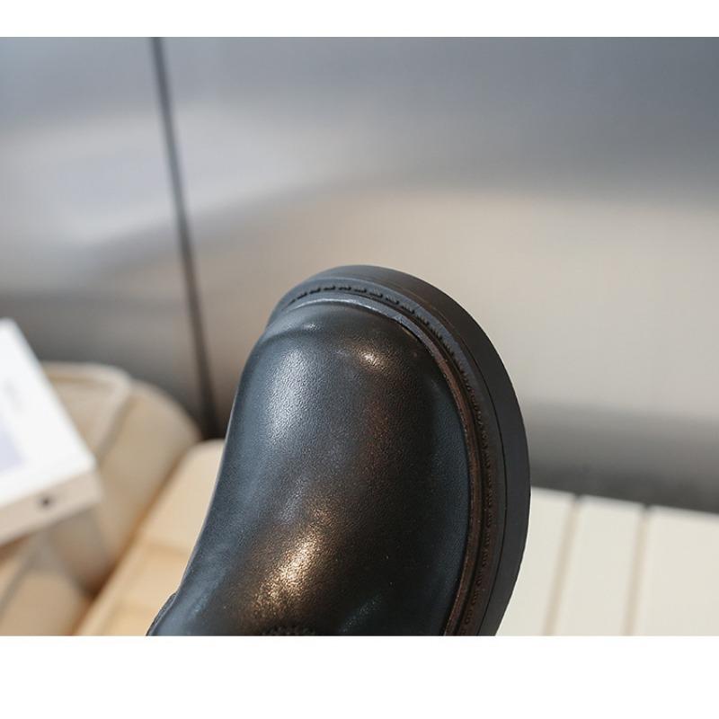 Nové zimní kožené boty Martinovy boty