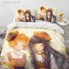 Cardcaptor Sakurar Bedding Set 3D Printed Suitable For Bedroom Duvet Cover Set With Pillowcases Kids Home Textile