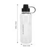 1000ml Water Bottle Large Capacity Wide Handle Integrated Lid Dual Mouth Leakage Resistant Sports Outdoor Cup