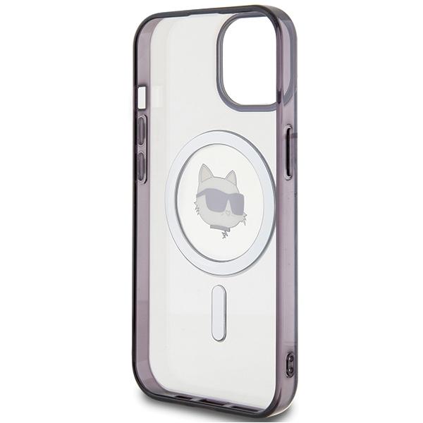 Etui Do iPhone 15 Plus Karl Lagerfeld MagSafe Przezroczyste