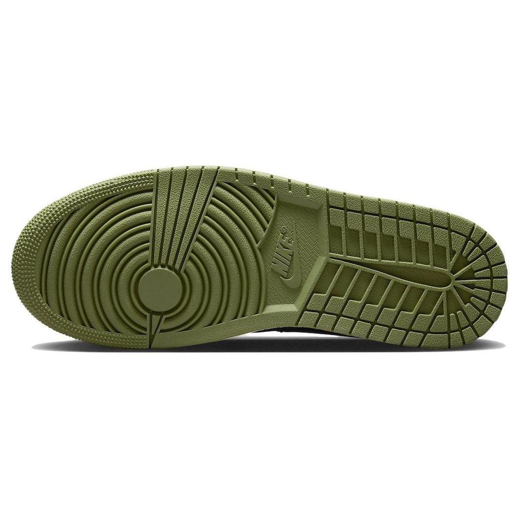 Air Jordan 1 Mid SE Craft Anthracite Light Olive Men Sneakers Black Sky-J-Light-Olive FD6817-003