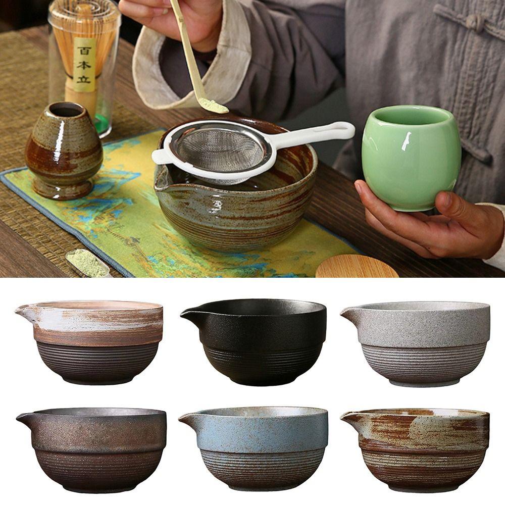 Large Capacity Tea Brush Stand Smooth Green Tea Maker Cup for Tea Set Accessories