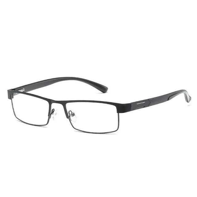 

Alloy Business Reading Glasses Non Spherical 12 Layer Coated Plus Lenses Men Farsighted Eyeglasses +1.0 +2.0 +3.0 +4.0 +4.0