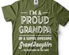 Stolzer Opa T-Shirt: Geschenk von der Enkelin