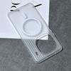 For Vivo IQOO 15R Z11 Turbo Case For MagSafe Magnetic Matte Transparent Luggage Stripe Slim Cover Bumper