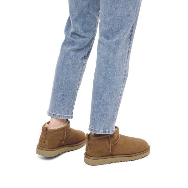 UGG Classic Ultra Mini Boot Chestnut Femei Tenisi Maro 1116109-CHE