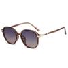 ins wind ultra-light small frame sunglasses women's high-end sense UV protection big face thin trend sunglasses