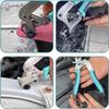 Professional Car Clip Pliers - Automotive Panel Removal Tool for Fasteners, Clips & Rivets | Multi-Function Snap Ring Pliers | Non-Marring Trim