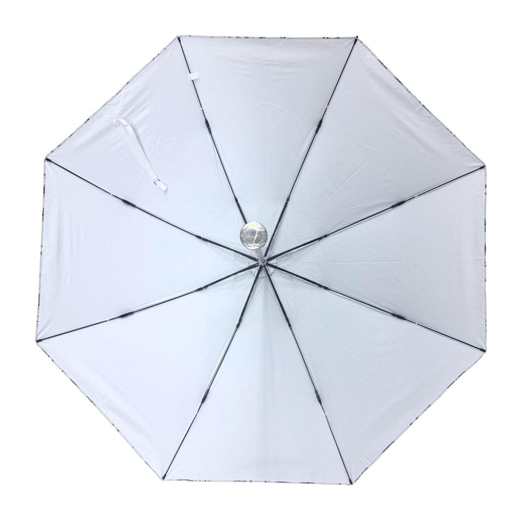 MOONBAT Fuwacool Folding Premium Light Blocking Suitable for Rain or Heat UV Protection Botanical Floral Print Parasol, (99.99%), Lightweight, Shine,
