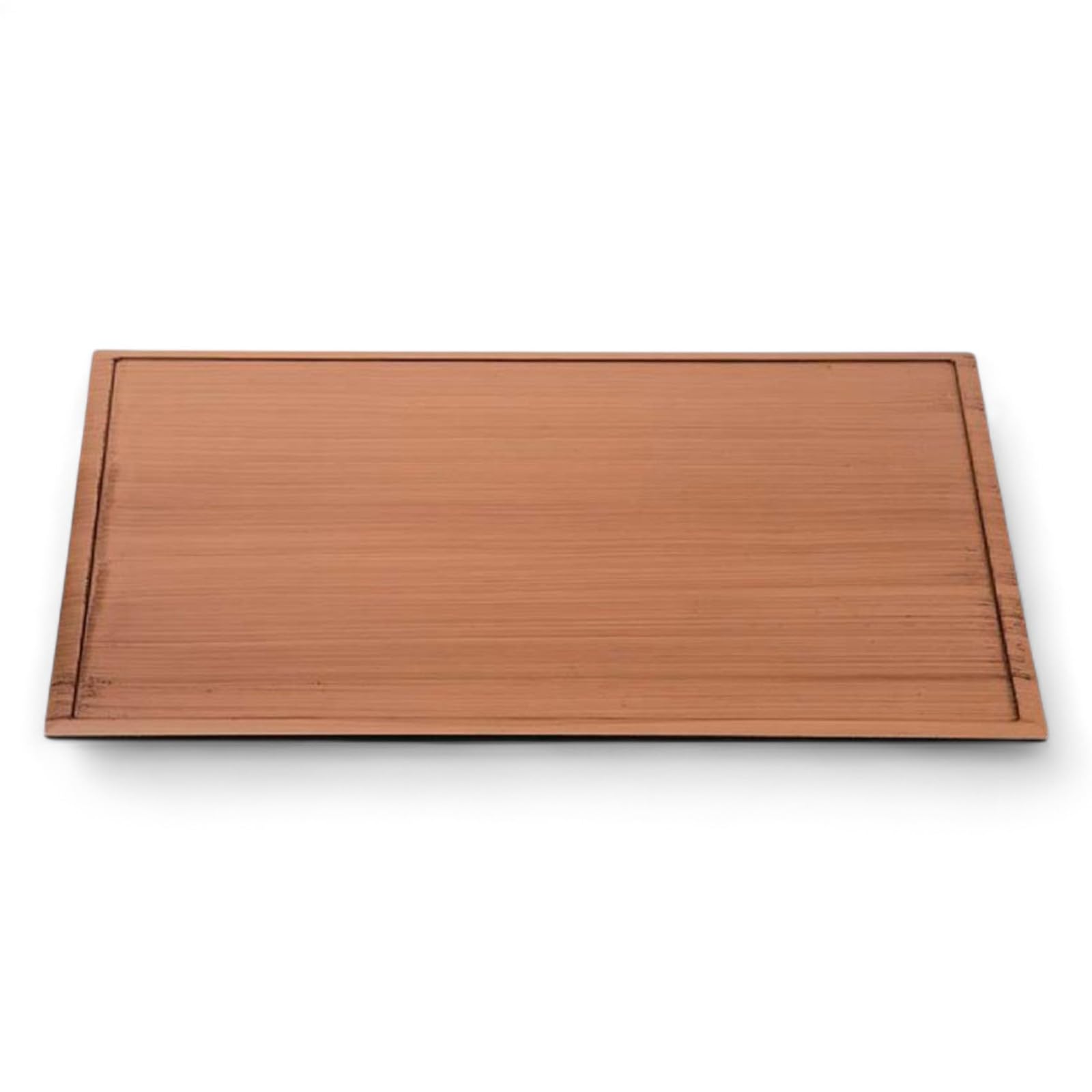 

Unryu Long Tray with Grain 39cm Lacquerware Made in Japan J-kitchens Double-Sided (Tray) Japanese-style Lacquer/Green Rim, Black, (Shaku 3), 6-89-10,