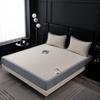 Light Luxury Cooling Ice Silk Fitted Sheet Set