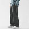 Dünne/Dicke Casual herren Plus Samt 78% Baumwolle Kordelzug Denim Jeans Baggy Breite Bein Hosen Gerade Hosen Jogginghose Für männer Hip Hop