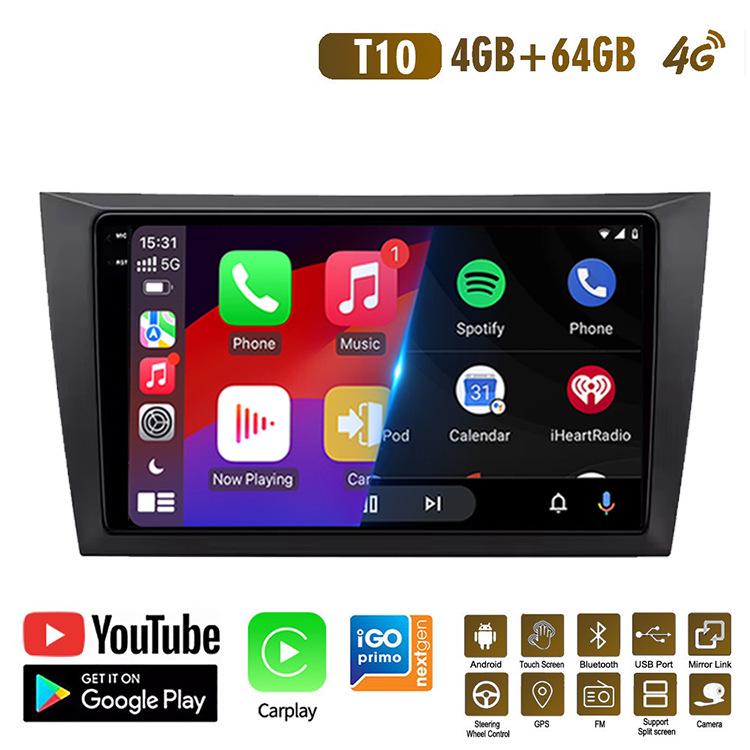 Volkswagen Golf 6 Car Navigation with Android HD, GPS, Reverse Camera & CarPlay