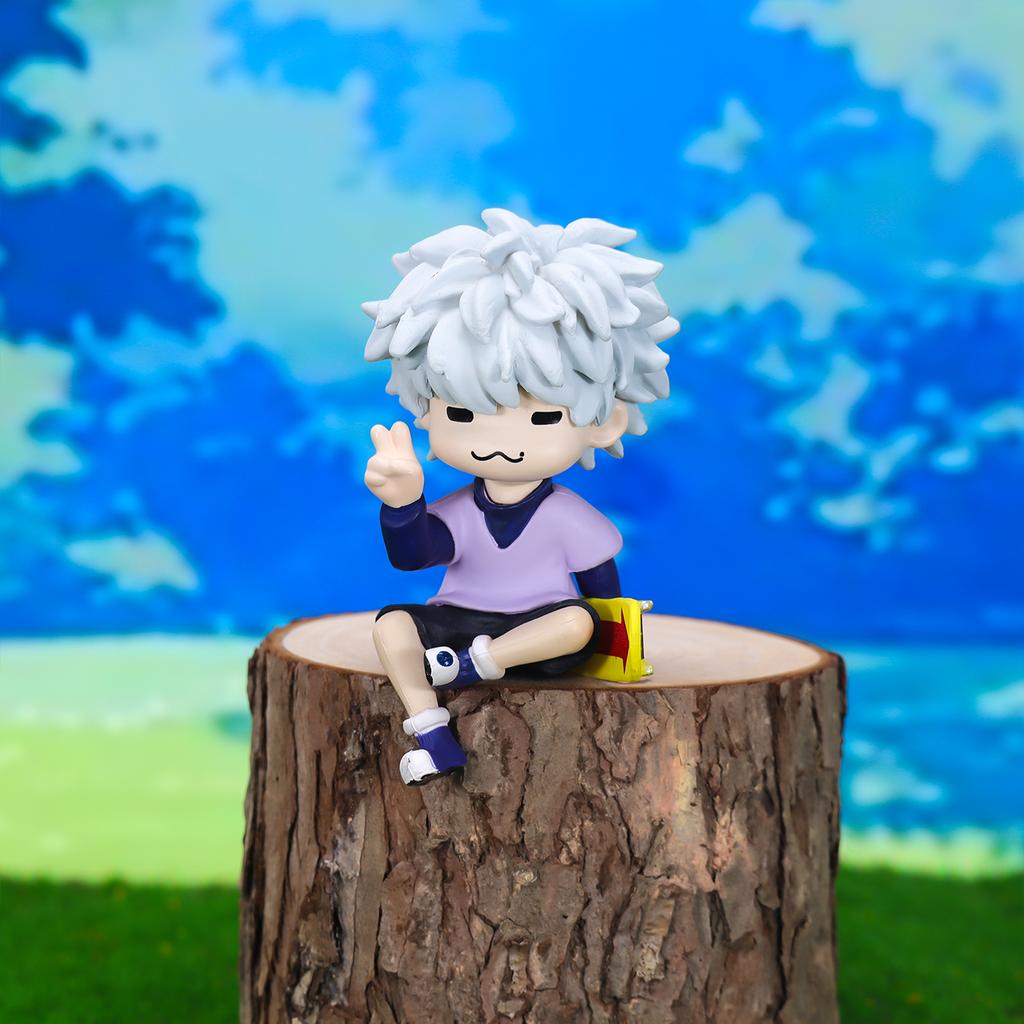 HUNTER GON Killua Hisoka action anime figure Collectibles, figurine display pieces, anime figurines Christmas gifts