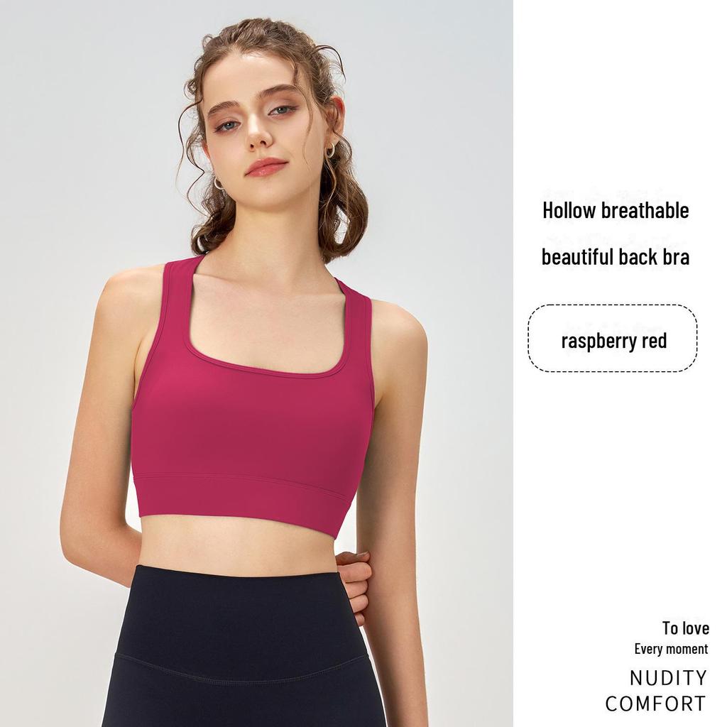 Autumn Front-Zip High-Strength Shockproof Sports Bra - Women's Running & Fitness, Adjustable & Supportive