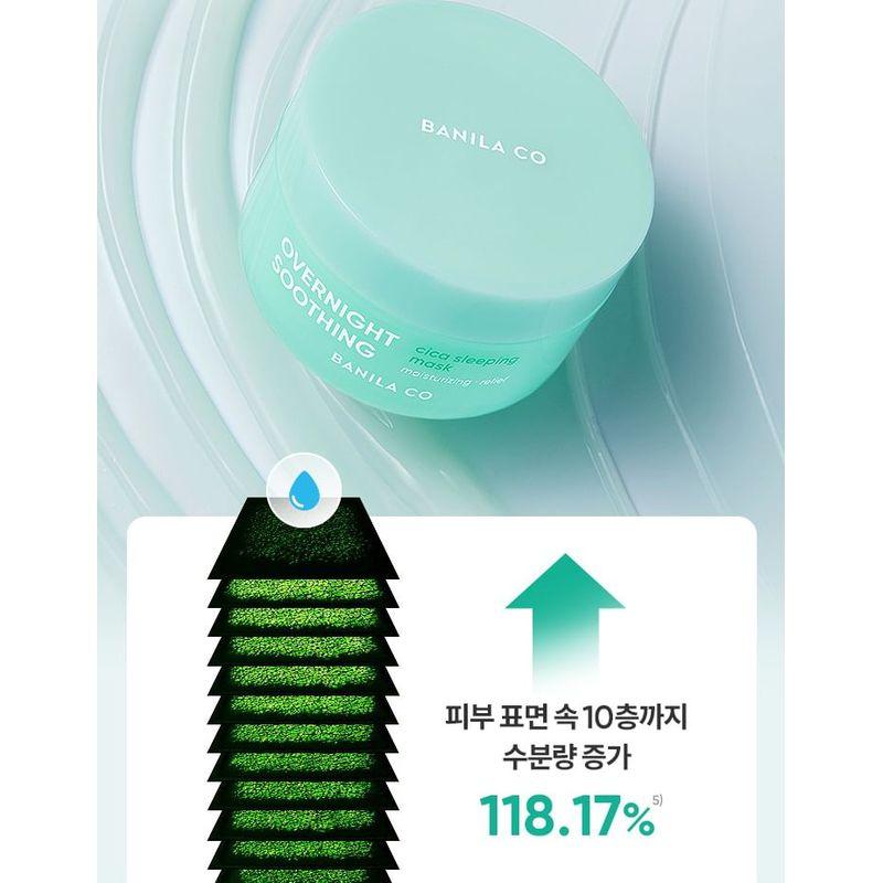 BANILA CO - Overnight Soothing Cica Sleeping Mask