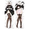 60x180cm Anime NieR Automata Pillow Covers YoRHa Type A No 2b Dakimakura Case 3D Double-sided Bedding Hugging Body Pillowcase