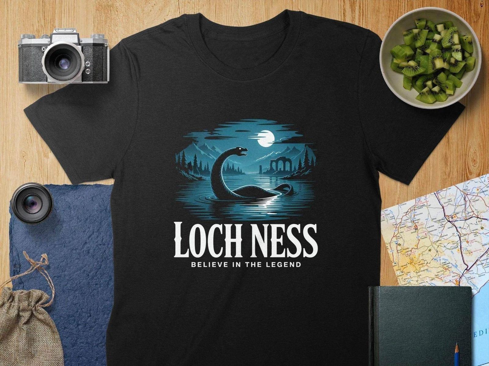 Loch Ness Believe in the Legend Cool Design T-Shirt XL