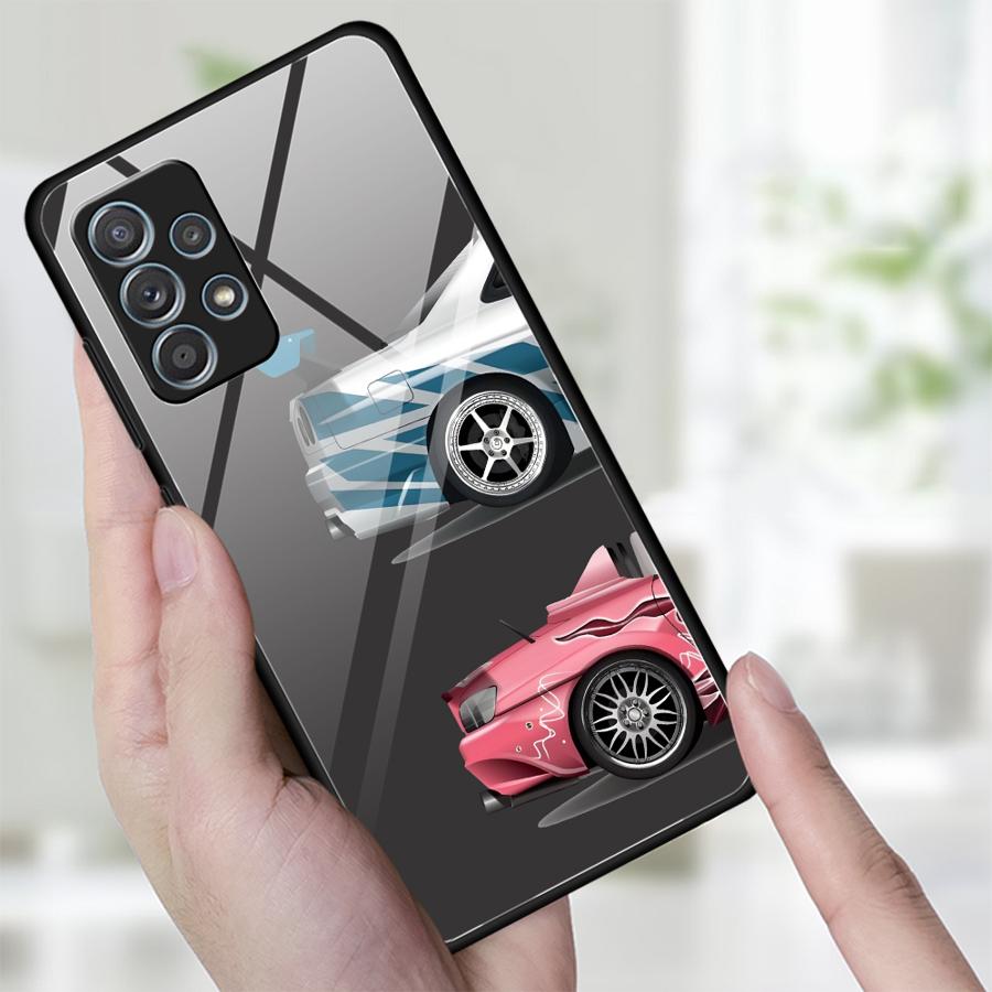 Case for Samsung Galaxy A56 A35 A25 A51 A52 A73 A34 A15 A50 A16 A02 A14 A30 A21 A06 A36 A71 A13 A20 A12 A10 Phone Cover Cool Car