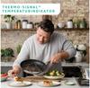 Набор сковородок Tefal E304S344 Jamie Oliver Cook's Direct из нержавеющей стали, 3 шт.