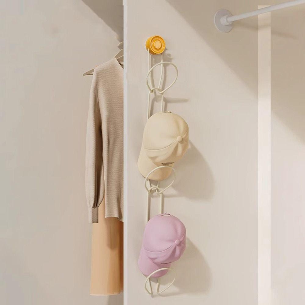 Stackable Hat Display Holder Iron Hat Storage Rack Creative Baseball Cap Hanger  for Home