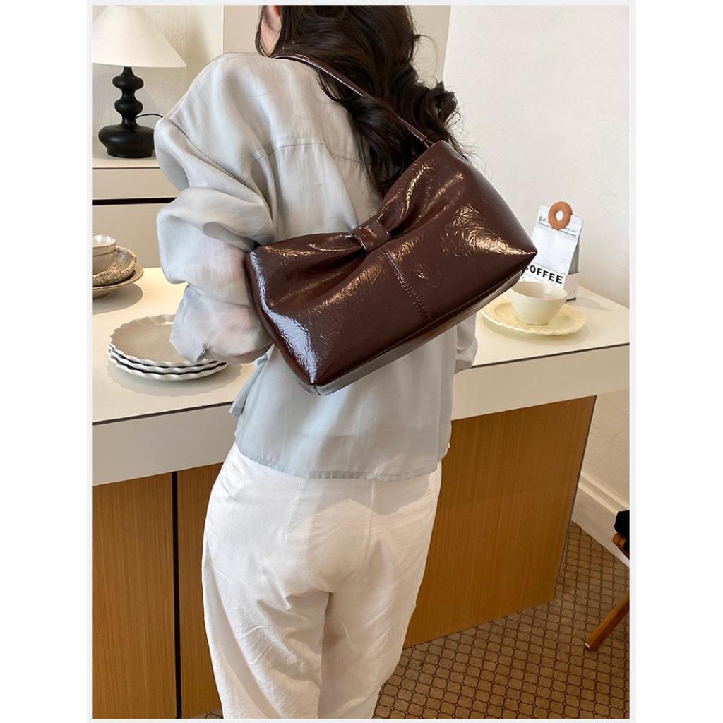 Shoulder Bag Women PU Casual Simple Daily Commute