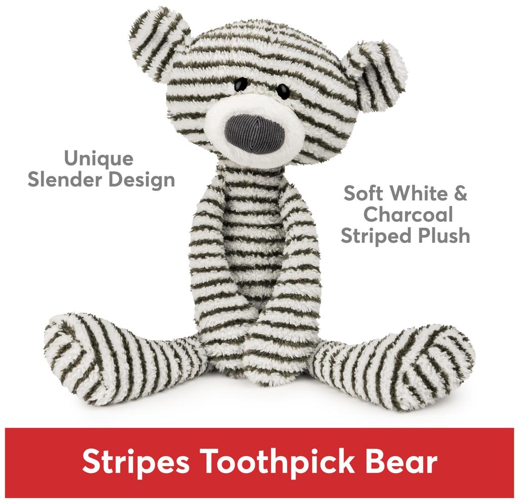 Baby Tooth Pick Striped Bear 6061450 [GUND]