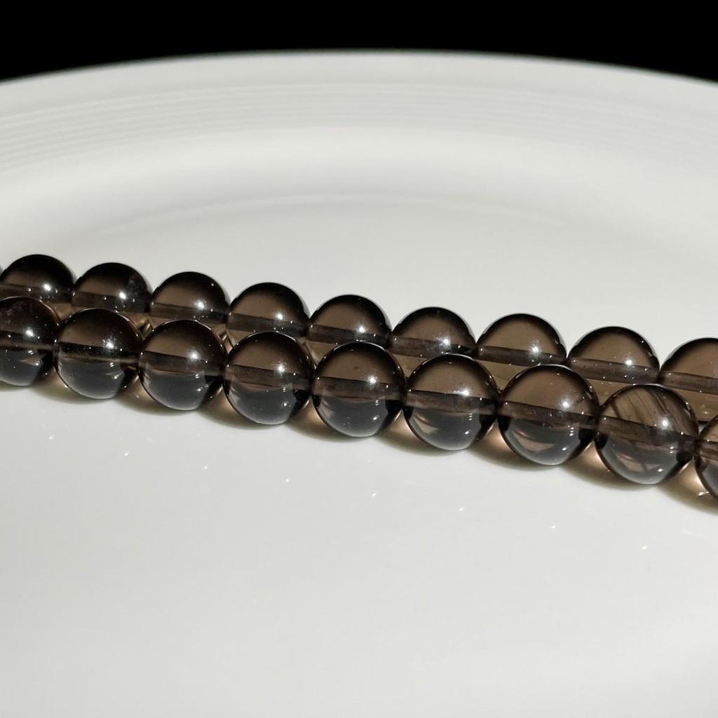 Jingxi Crystal Natural Icy Obsidian Round Beads for DIY Jewelry Accessories, Bracelet Semi-finished Product