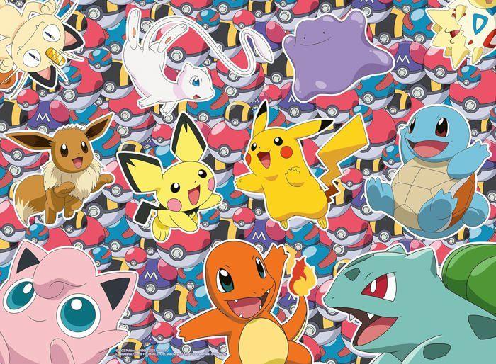 Puzzle 100 Pièces XXL : Pokémon : Prêt Pour La Bataille !