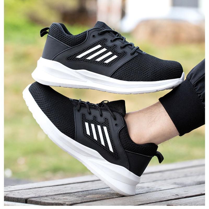 

Fashion Men Work Boots Safety Shoes with Steel Toe Protective Sneakers Male Indestructible Women Work Shoes Ankle Safety Shoes Men 46