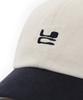 Eondeokeonteulol Four Seasons Cotton Logo Embroidered Basic Soft Top Unisex Ball Cap Uc / Washed B B / Navy Mix