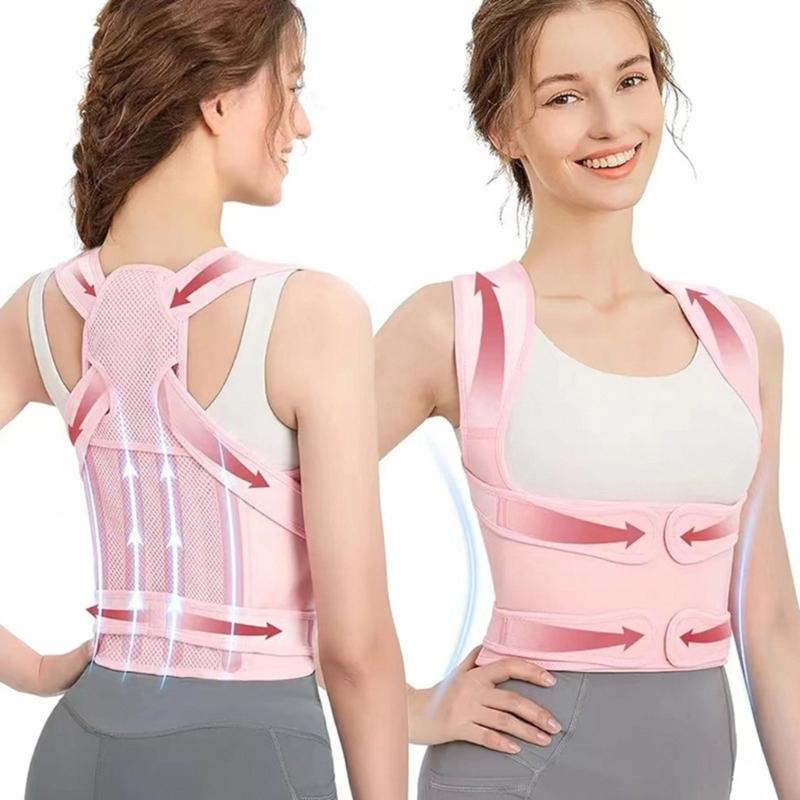 Practical and Portable Back Support Brace for Improved Posture Suitable for Office Worker Students and Driver