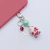Creative Fun and Lovely Snowman Keychain Charm Pendant Fashion Accessory for Crafting and Festive Holiday Decorations