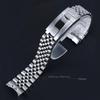 20mm Curved End Bracelet for Rolex Solid Stainless Steel Watchband for Jubilee Men Women Wristband High Quality Belt Accessories