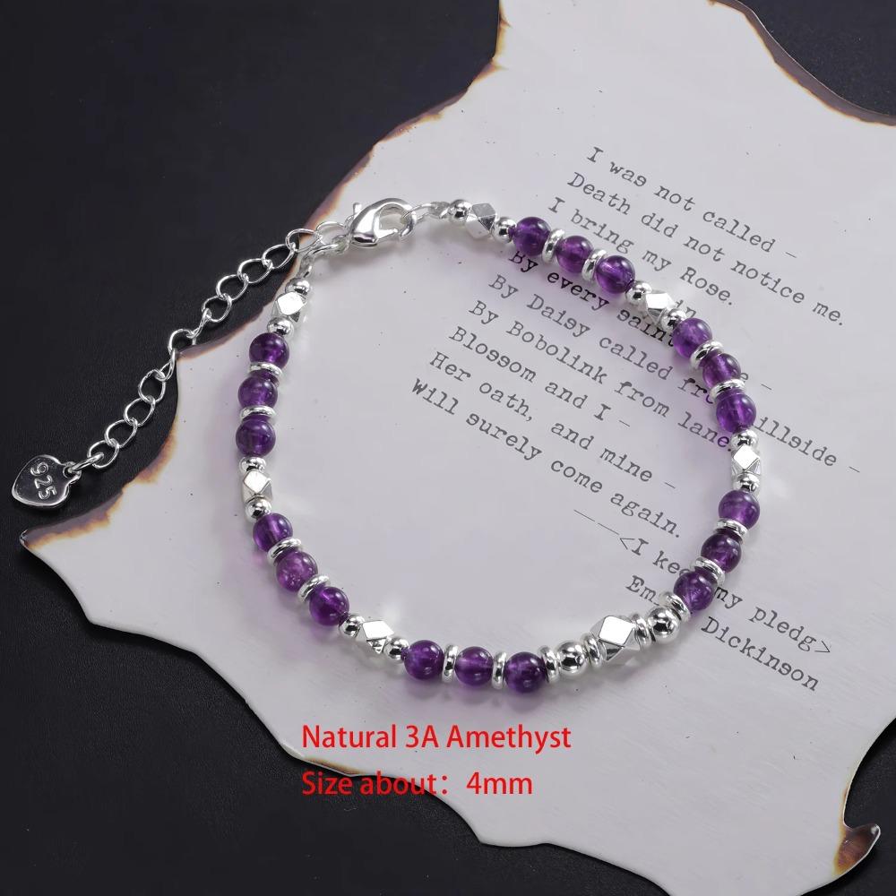 925 Silver Double Love Heart Hollow Beads Bracelet Adjustable Romantic Jewelry for Women Fashion Classic