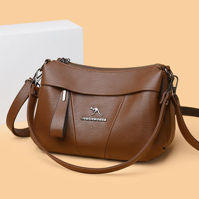 Stylová mateřská taška Populární taška Dámská velkokapacitní taška přes rameno na jedno rameno