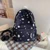 Schoolbag New High-value Japanese Ins Fresh and Sweet Cute Star Backpack Junior High School Students Light Commuting Backpack