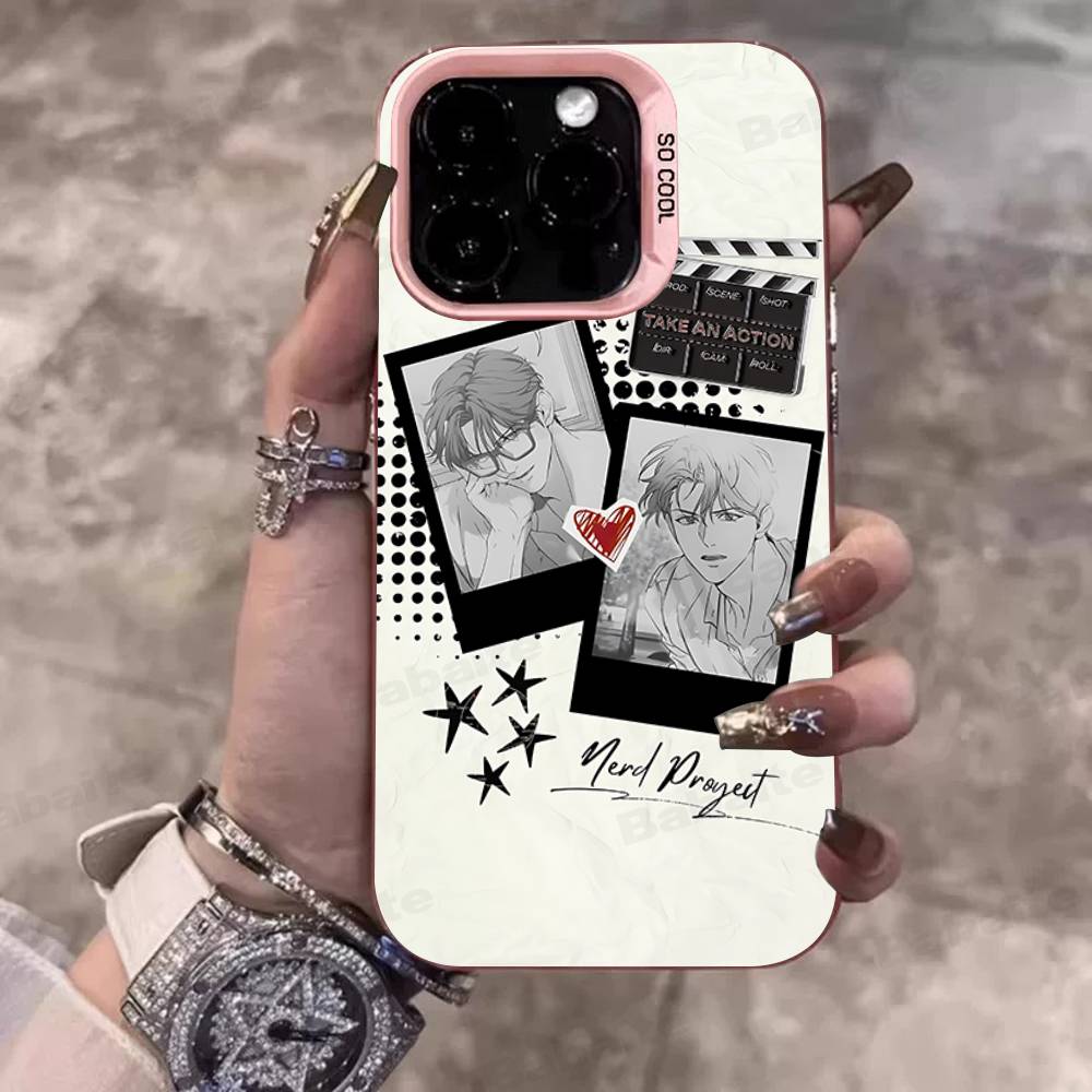 Nerd Project Bl Anime Phone Cases For iPhone 17 16e 15 14 13 12 11 Plus Pro Max ProMax Colorful Covers