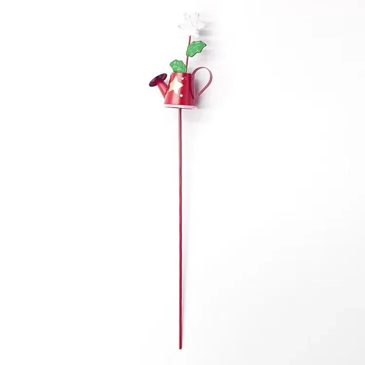 Christmas Series Metal Inserts Home Holiday Decorations Flower Pots Mini Creative Flower Arrangements Handicrafts Home Decor