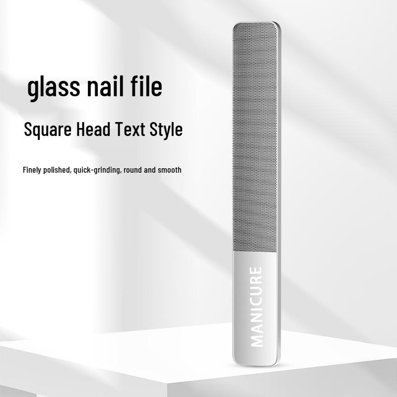 Nano Shine Nail Art File with Laser Logo Marking