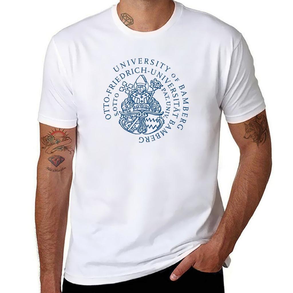 University Of Bamberg Tshirt Regular Fit Plain Tee Shirt