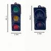 Light-Up Function Traffic Light Pendant Pedestrian Design Simulated Signal Light  Bag Decoration