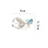 Cute  White Fish Brooch Elegant High-End Dreamy Luxury Deep-Sea Mermaid Brooch Women Clothing Accessories Unique Jewelry