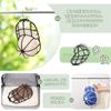 Titiroba Cap Includes Laundry Dishwasher Fits Caps Prevents Washer, Net, Safe, 50-60cm, Deformation, Black.