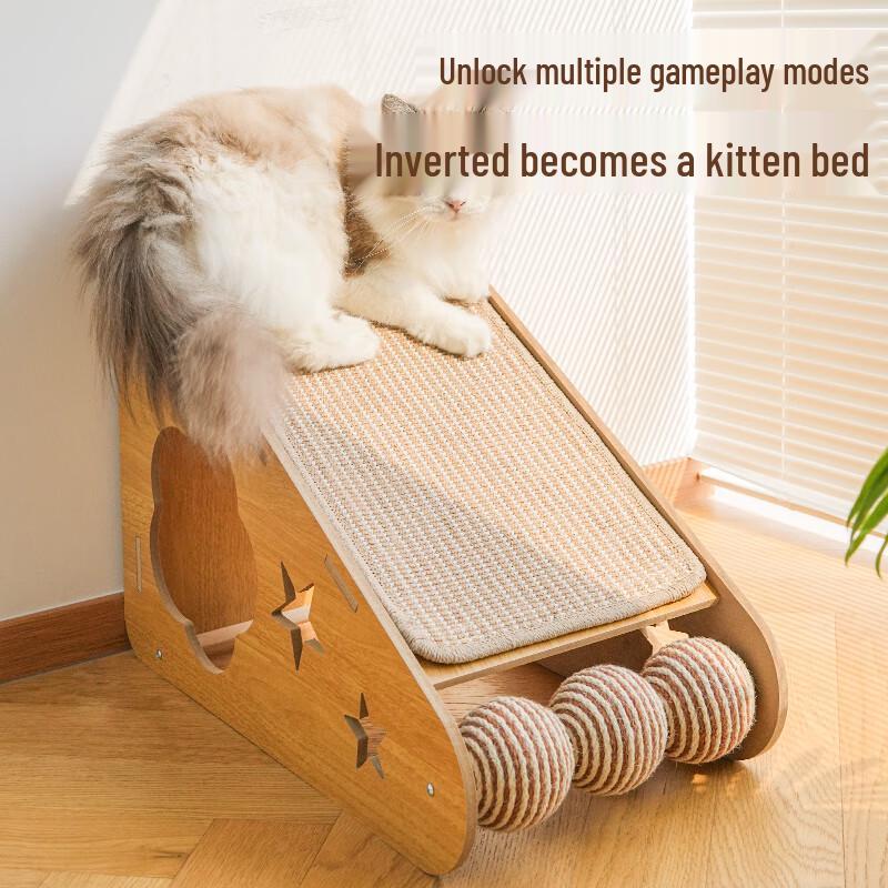 Durable Cat Scratcher & Lounge Bed